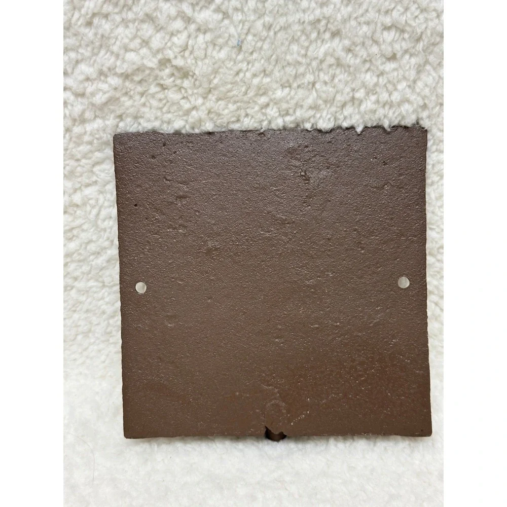 Cast Iron Wall Hook Brown Hot Baths 25 Cents Vintage Style Plaque